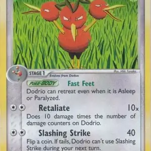 EX Hidden Legends - 33/101 - Dodrio - Reverse Holo