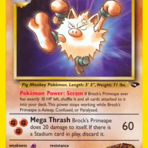 Gym Challenge - 035/132 - Brock's Primeape