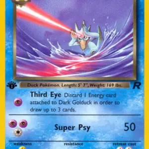 Team Rocket - 37/82 - Dark Golduck - 1st Edition (Lightly Played)