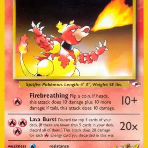 Gym Heroes - 037/132 - Blaine's Magmar