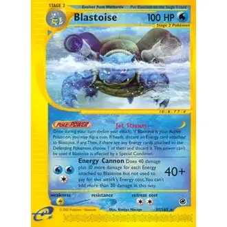 Expedition - 037/165 - Blastoise - Rare (Lightly Played)