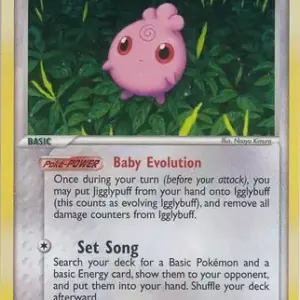 EX Hidden Legends - 37/101 - Igglybuff - Reverse Holo