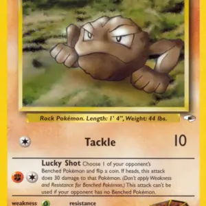 Gym Heroes - 038/132 - Brock's Geodude (lv 17)