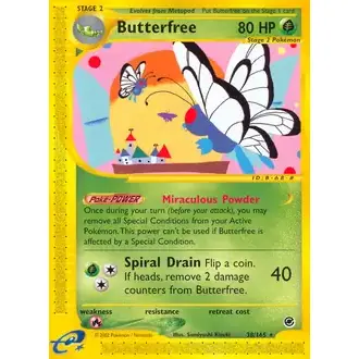Expedition - 038/165 - Butterfree - Rare