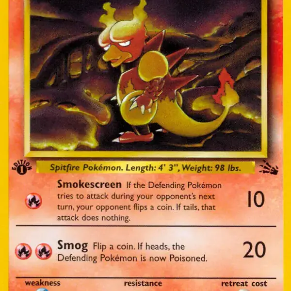 Fossil - 39/62 - Magmar - 1st Edition
