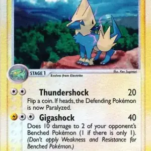 EX Ruby & Sapphire - 039/109 - Manectric - Reverse Holo
