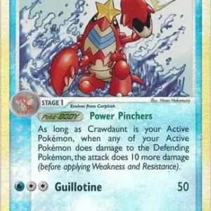 EX Dragon - 3/97 - Crawdaunt - Reverse Holo (Lightly Played)