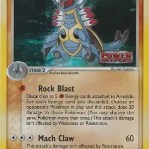 EX Power Keepers - 3/108 - Armaldo - Reverse Holo