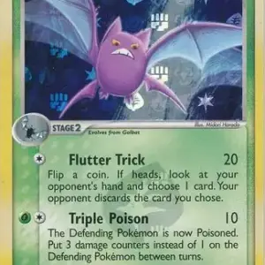 EX Hidden Legends - 3/101 - Crobat - Reverse Holo Rare