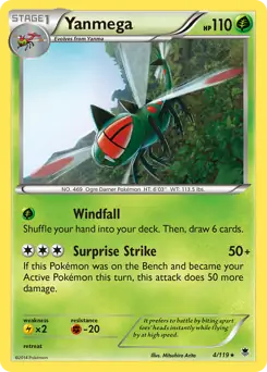 XY Phantom Forces - 004/119 - Yanmega - Rare