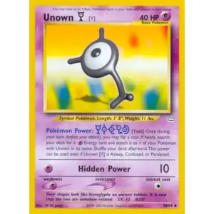 Neo Revelation - 40/64 - Unown Y