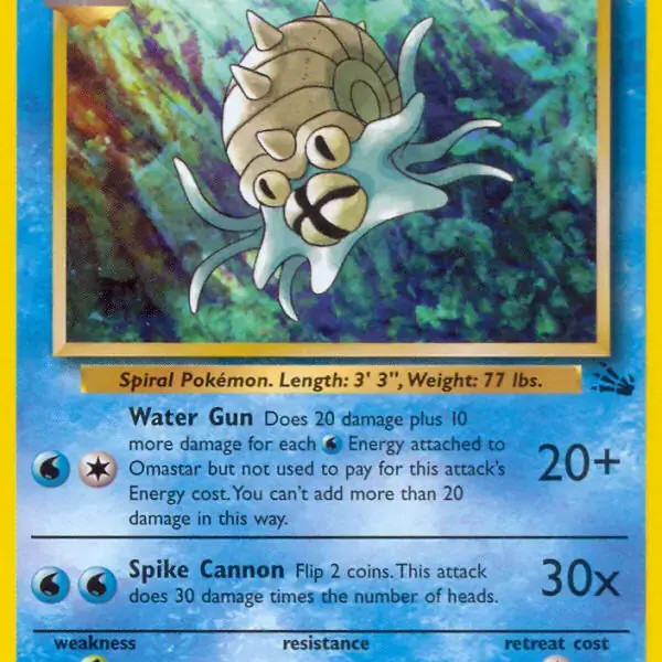 Fossil - 40/62 - Omastar (Lightly Played)
