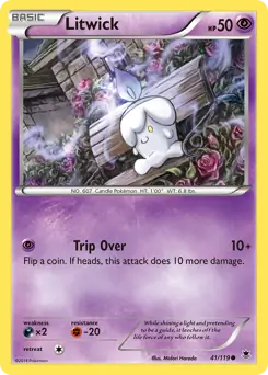 XY Phantom Forces - 041/119 - Litwick