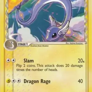 EX Delta Species - 41/113 - Dragonair (delta species) - Reverse Holo (Lightly Played)