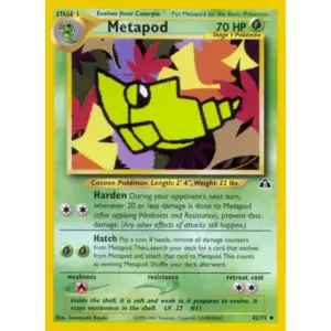 Neo Discovery - 42/75 - Metapod