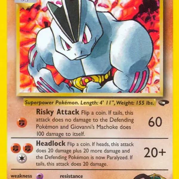 Gym Challenge - 042/132 - Giovanni's Machoke