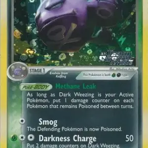 EX Team Rocket Returns - 042/109 - Dark Weezing - Reverse Holo (Moderately Played)