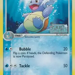 EX Crystal Guardians - 042/100 - Wartortle - Reverse Holo (Lightly Played)