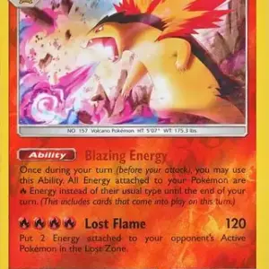 Lost Thunder - 042/214 - Typhlosion - Reverse Holo