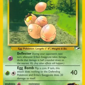 Gym Heroes - 043/132 - Erika's Exeggcute (lv 15)
