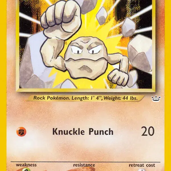 Neo Revelation - 44/64 - Geodude
