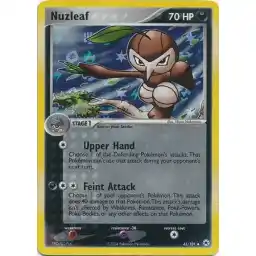 EX Hidden Legends - 45/101 - Nuzleaf - Reverse Holo