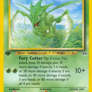 Neo Discovery - 46/75 - Scyther - 1st Edition (Lightly Played)