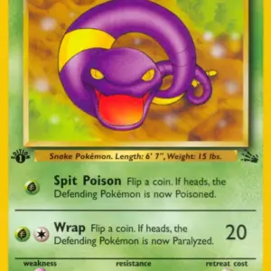 Fossil - 46/62 - Ekans - 1st Edition