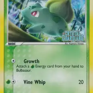 EX Crystal Guardians - 046/100 - Bulbasaur - Reverse Holo