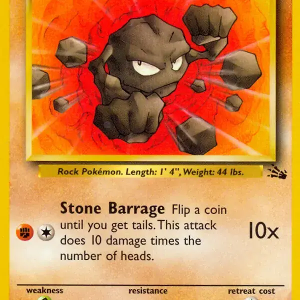 Fossil - 47/62 - Geodude