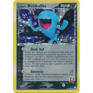 EX Team Rocket Returns - 047/109 - Rocket's Wobbuffet - Reverse Holo (Moderately Played)