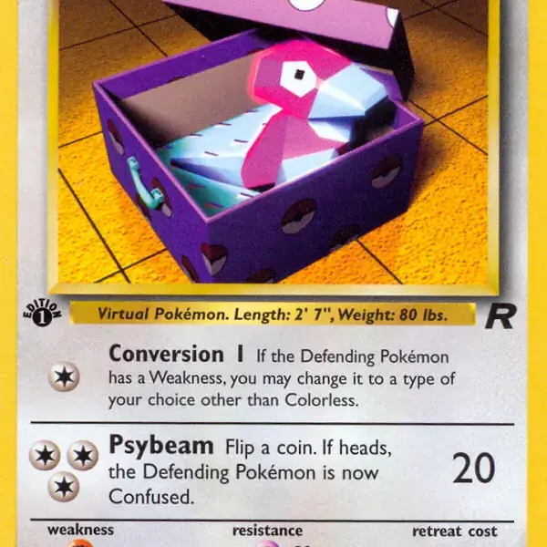 Team Rocket - 48/82 - Porygon - 1st Edition