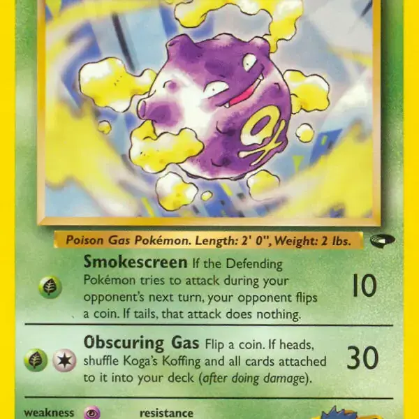 Gym Challenge - 048/132 - Koga's Koffing