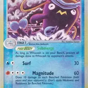 EX Dragon - 48/97 - Whiscash - Reverse Holo (Lightly Played)