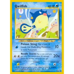 Neo Revelation - 49/64 - Qwilfish (Moderately Played)