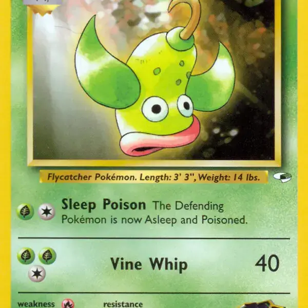 Gym Heroes - 049/132 - Erika's Weepinbell (lv 30)