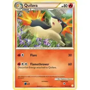 HeartGold & SoulSilver - 049/123 - Quilava (Lightly Played)