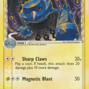 EX Delta Species - 49/113 - Metang (delta species) - Reverse Holo (Lightly Played)