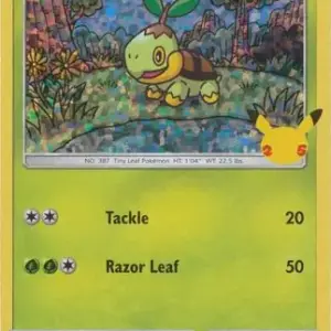 McDonald's 25th Anniversary - 04/25 - Turtwig - Holo (Lightly Played)