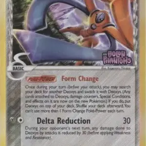 EX: Holon Phantoms - 004/110 - Deoxys (Defense Forme) - Reverse Holo
