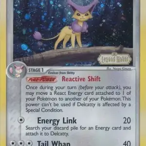 EX Legend Maker - 4/92 - Delcatty - Reverse Holo Rare (Moderately Played)