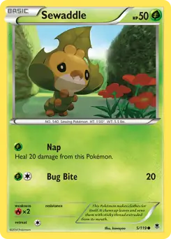 XY Phantom Forces - 005/119 - Sewaddle