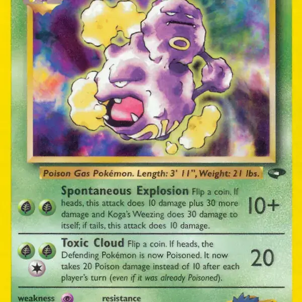 Gym Challenge - 050/132 - Koga's Weezing