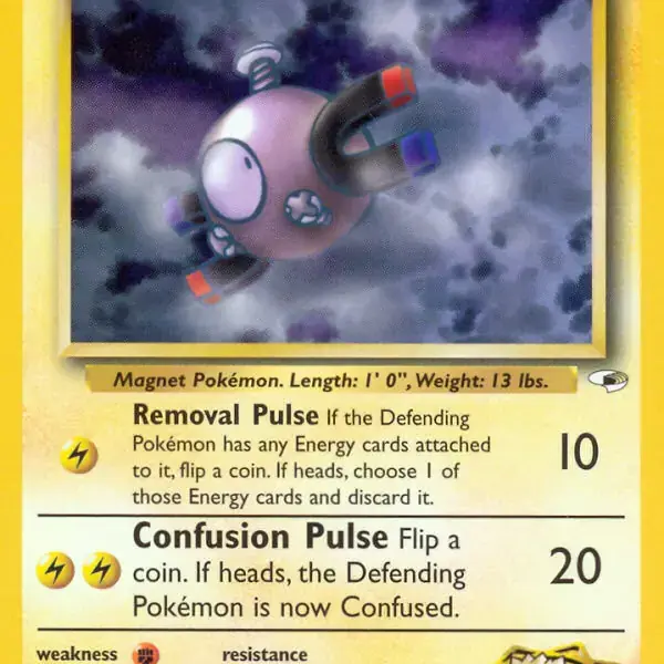 Gym Heroes - 050/132 - Lt. Surge's Magnemite (lv 10)