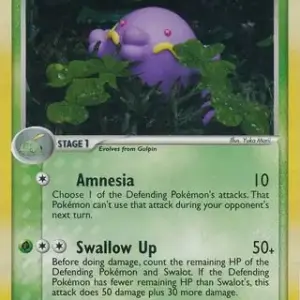 EX Hidden Legends - 50/101 - Swalot - Reverse Holo