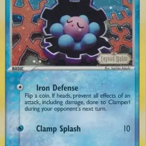 EX Legend Maker - 51/92 - Clamperl - Reverse Holo (Lightly Played)