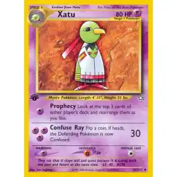 Neo Genesis - 052/111 - Xatu - 1st Edition (Heavily Played)