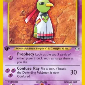 Neo Genesis - 052/111 - Xatu - 1st Edition (Heavily Played)
