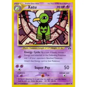 Neo Discovery - 52/75 - Xatu (Lightly Played)