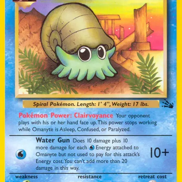 Fossil - 52/62 - Omanyte